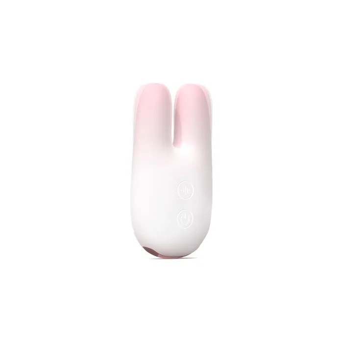 Shande Baby Rabbit Stimulating Vibrator White Pink