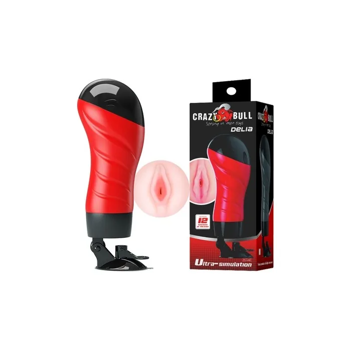 Pretty Love Crazy Bull Delia Vagina With Vibration And 12 Vibration Functions