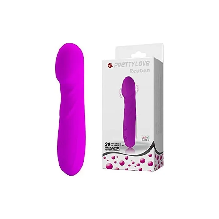 Pretty Love Reuben Vibrator Deep Rose