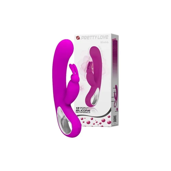 Pretty Love Webb Massager Deep Rose 430g