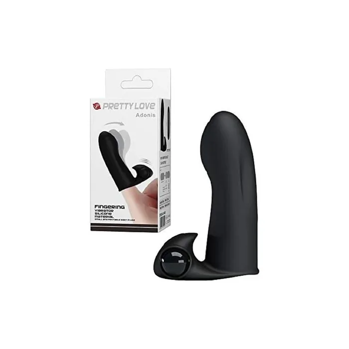 Pretty Love Adonis Black Vibrating Sleeve