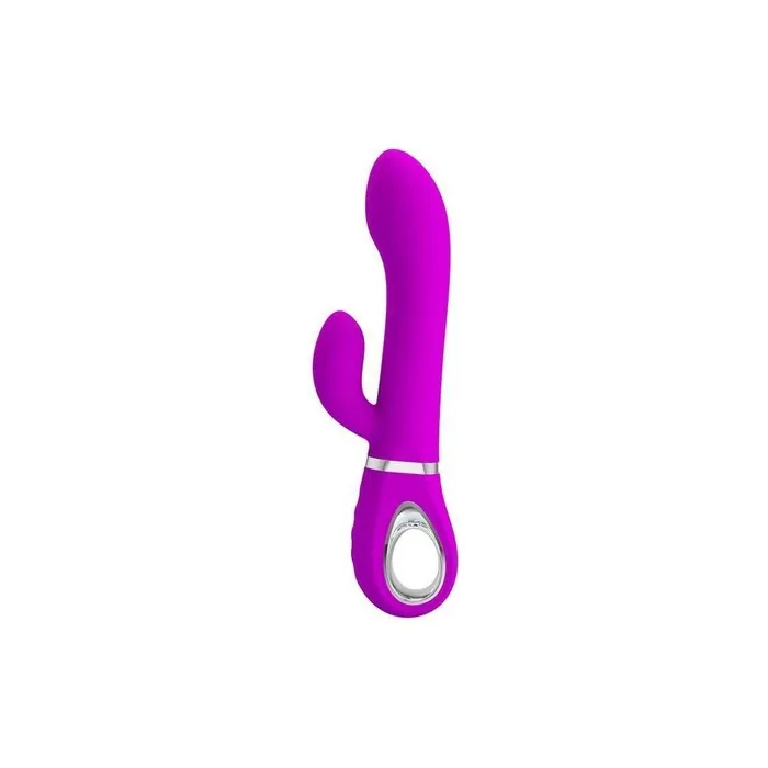 Double Stimulation Vibrator Pretty Love Ternence Lilac 10.5 Cm
