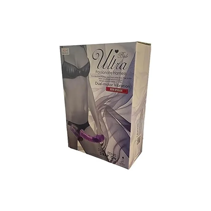 Ultra Passionate Harness Dual Motor Vibration Violet