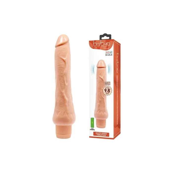 BAILE Barbara Realistic Vibrator 25 cm - Pink