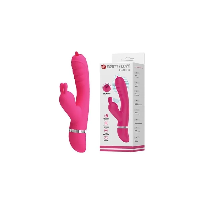Pretty Love Phoenix Licking - Pink