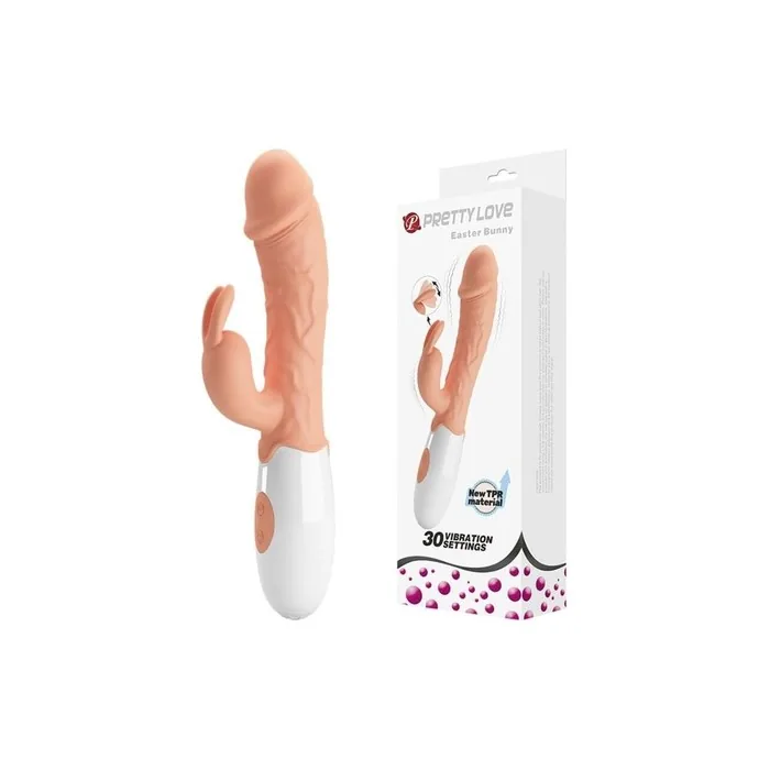 Pretty Love Easter Bunny Vibrator with Stimulator