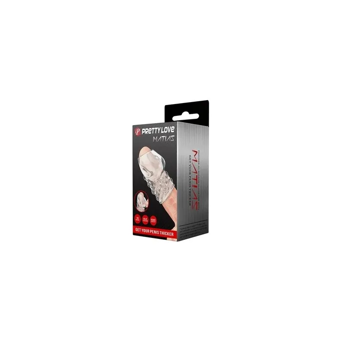 Pretty Love Matias Cock Ring Transparent