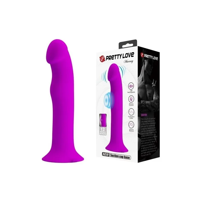Pretty Love Murray Vibrator and Stimulator Purple