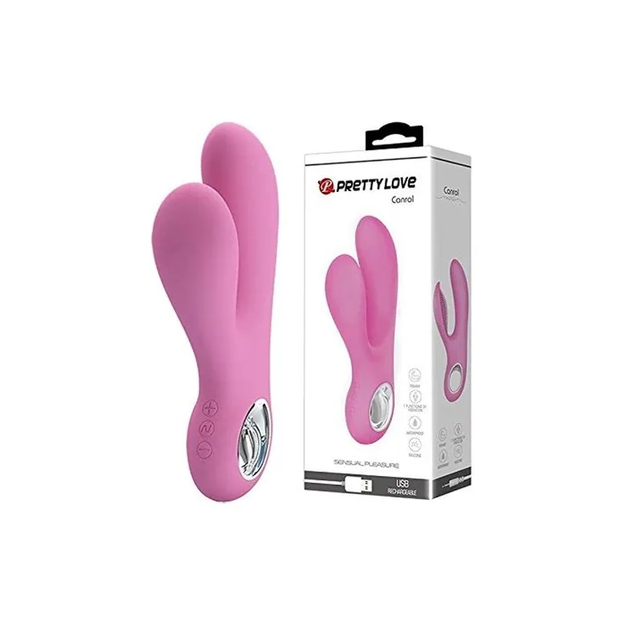 Vibrator Canrol USB Silicone Soft Pink