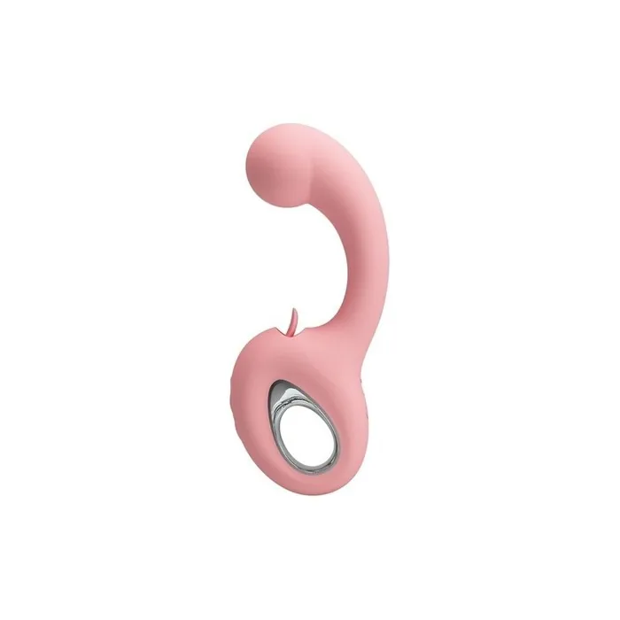 Pretty Love Erynnyes G-Spot Vibrator and Clitoris Stimulator 10 Vibrations Pink