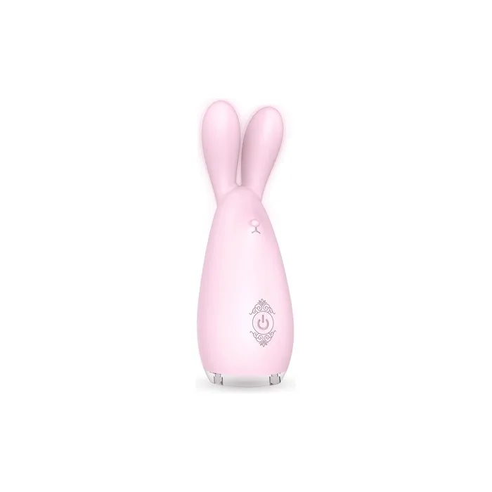 S-Hande Reba Massager Vibrator With Backlight And 9 Vibration Modes In The Shape Of A Rabbit Light Pink
