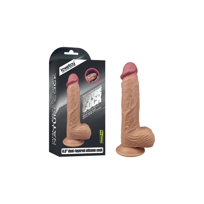 LOVETOY Real Softee 8" Natural Vibrator