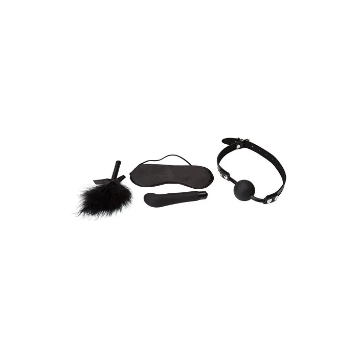 Lovetoy Deluxe Bondage Kit With Black Vibrator