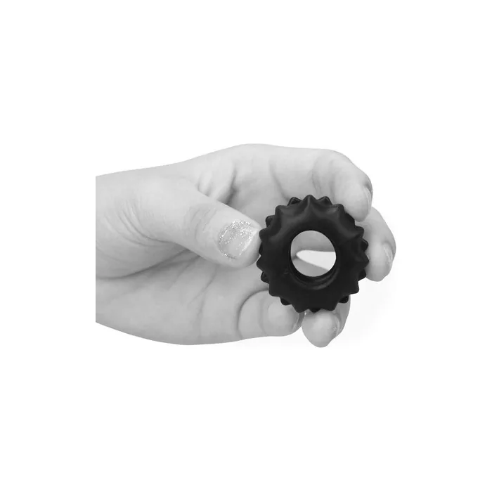 Rimba Flexible Cock Ring R.3375 Black 30g