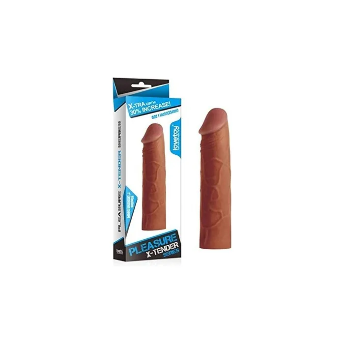 Lovetoy Pleasure X Tender Brown Penis Sleeve