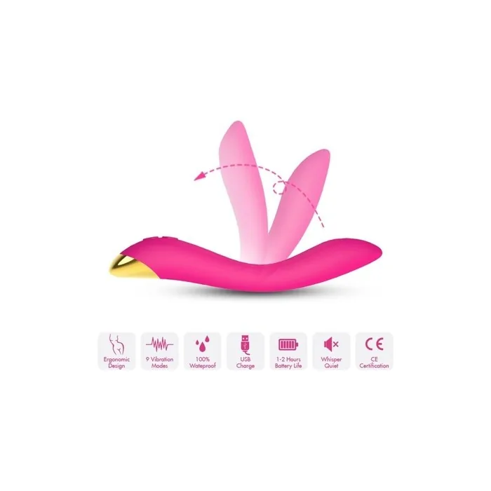 ARMONY Flamingo Multiposition Vibrator Fuchsia