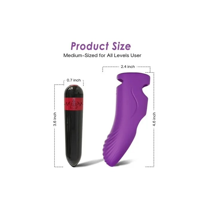 ARMONY Aurora Finger Vibrator Purple