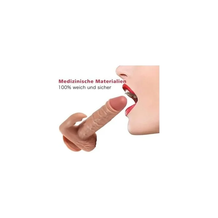Shequ Austin Dildo With 20 Vibration Modes And Clitoral Stimulator