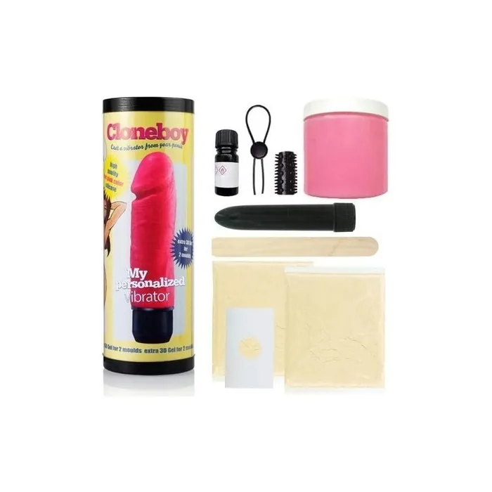 Cloneboy Vibrator Kit for Cloning a Penis Fuschia