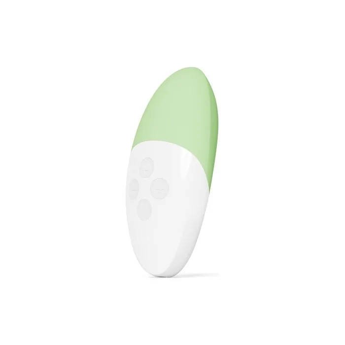 LELO SIRI 3 Mini Vibration for Women with SoundSense Technology Mini Vibrator with 8 Pleasure Settings Clitoral Vibrator Sets for Women Quiet Lay-on Vibrator Pistachio Cream