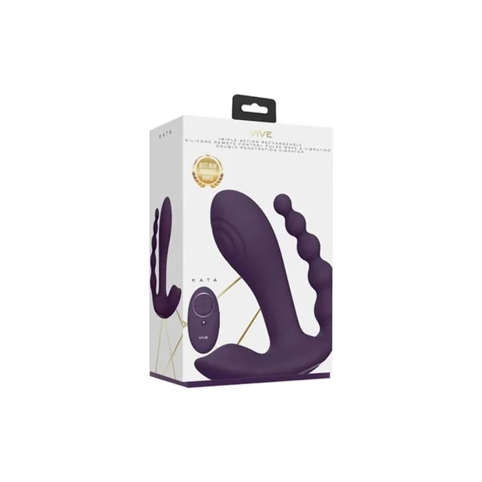 Shots Anal Vibrator Purple One Size