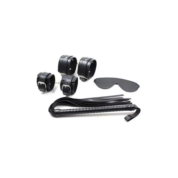 Toyz4Lovers Basic Bondage Kit 4 Pieces Black