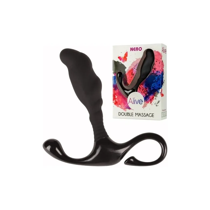 Alive Nero Double Prostate Anal Massager