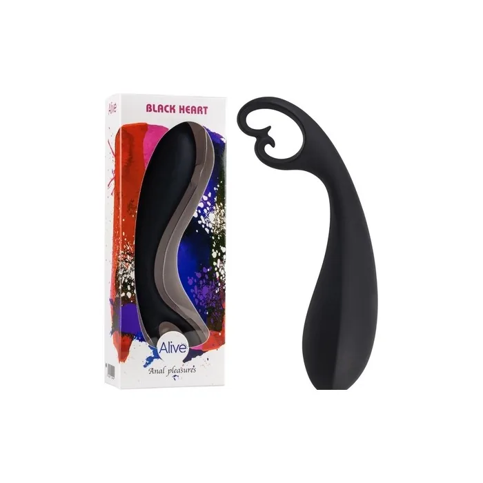 Alive Black Heart Anal Stimulator