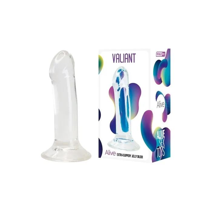 Alive Valiant Jelly Dildo Transparent