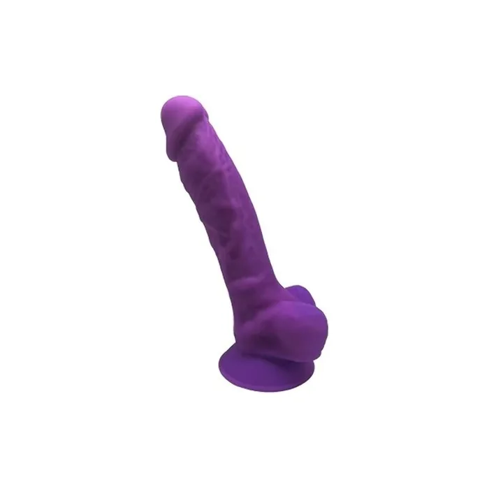 Silexd Model 1 Realistic Penis Premium Silexpan Silicone Violet 175 Cm