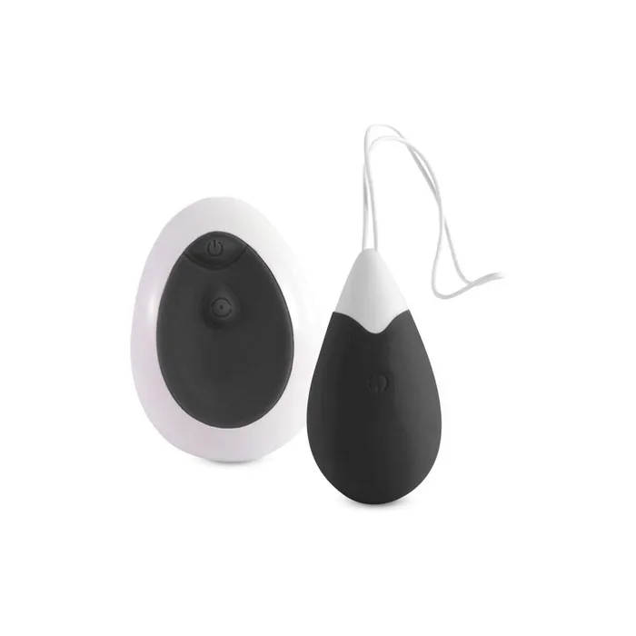 Intense Jan Remote Control Black Vibrating Egg