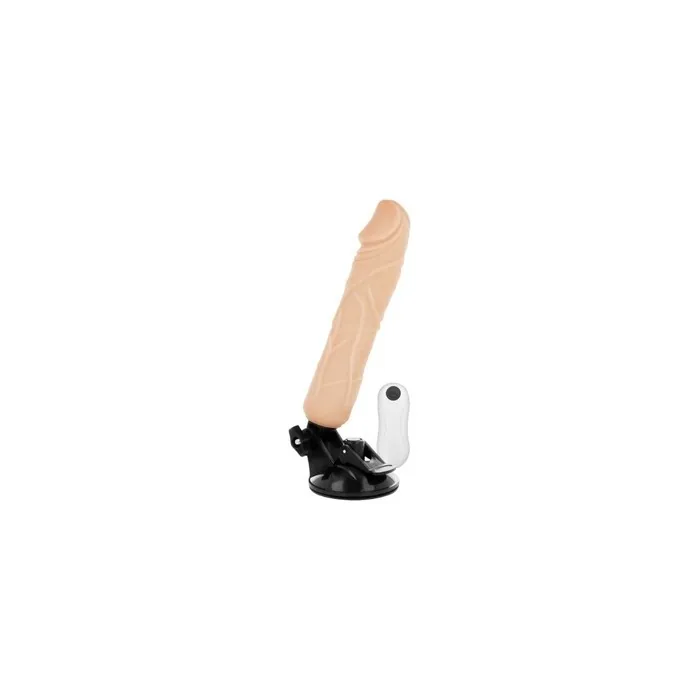 Basecock Realistic Vibrator With Remote Control Natural 20 Cm O 4 Cm