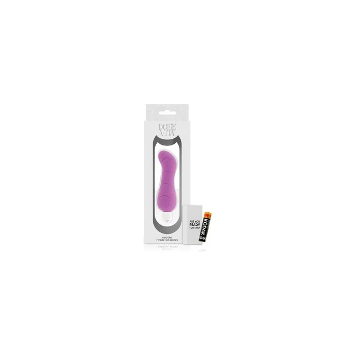 Dolce Vita Gspot Vibrator Silicone Purple
