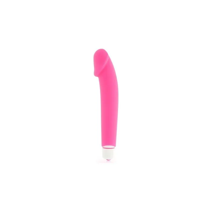 Dolce Vita Realistic Vibrator Silicone Pink