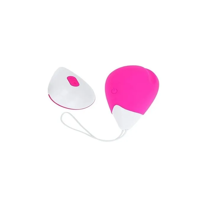 Ohmama Vibrating Egg 10 Modes Pink And White