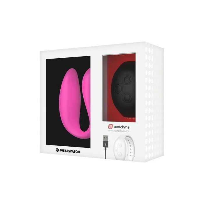 WEARWATCH DUAL Technology WATCHME Vibrator Fuchsia Seawater
