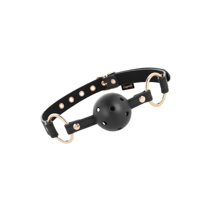 Coquette Fantasy Breathable Vegan Leather Ball Gag - Multicolor