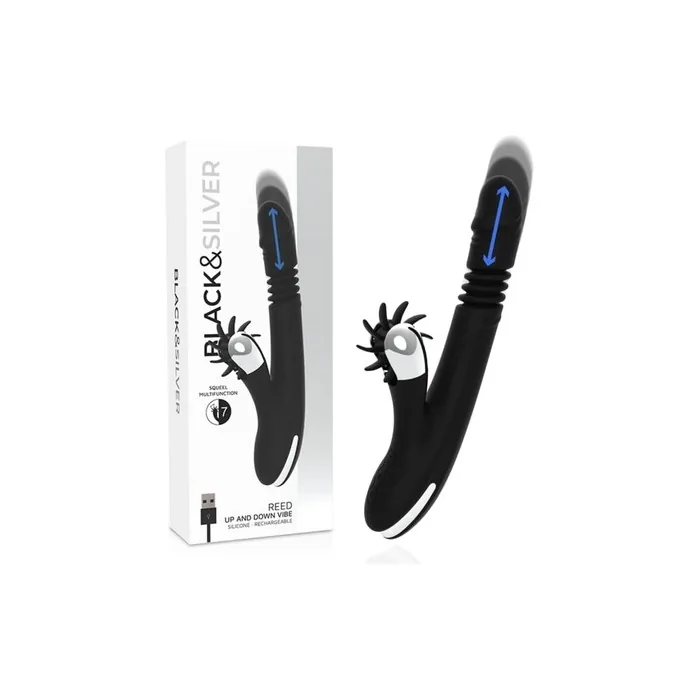 Black & Silver Bunny Reed Up & Down Vibe