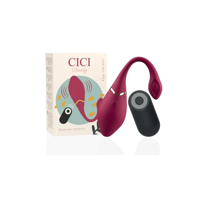 Cici Beauty Premium Silicone Egg Vibrator Remote Control