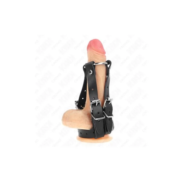 Kink Penis Ring with Adjustable Strap