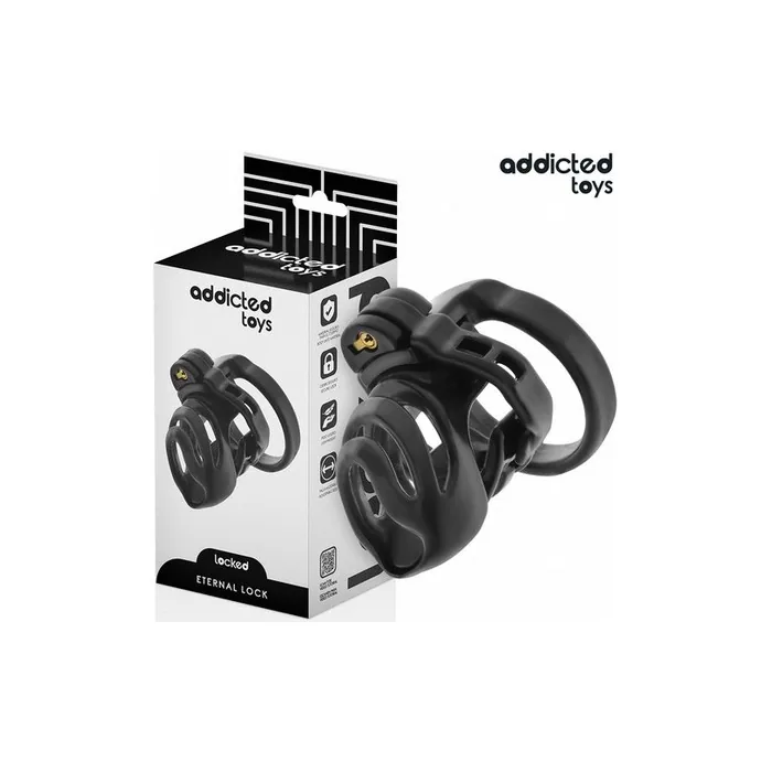 Addicted Toys Locked Eternal Lock Penis Cage 9cm