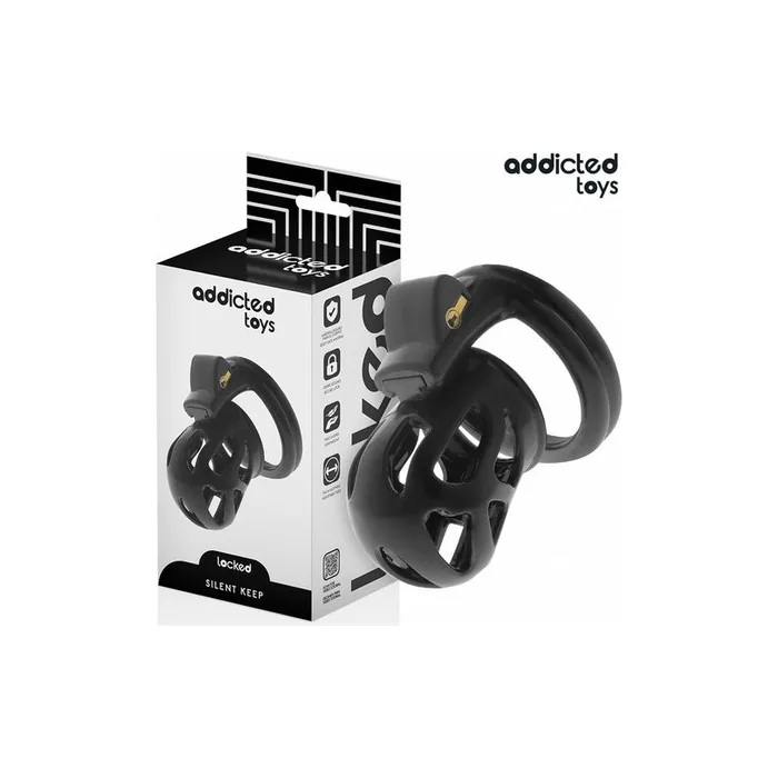 Addicted Toys Locked Silent Keep Penis Cage 7.5cm