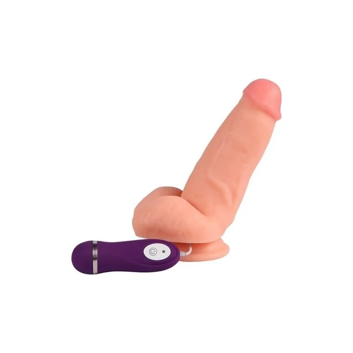 Shequ Red Eagle Vibrator Dildo with Remote Control 17cm