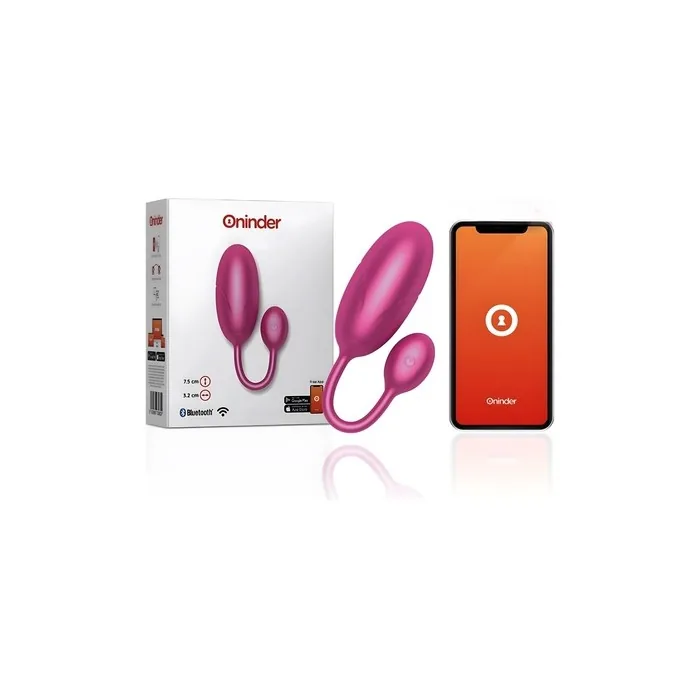 Oninder Tokyo Vibrating Egg Pink 75 X 32 Cm With Free App