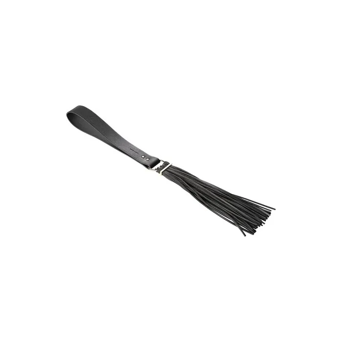 Bijoux Indiscrets - Maze - Tassel Flogger - Short Leather Whip Vegan With