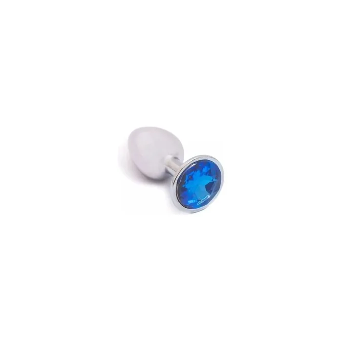 Platanomelon Anal Plug Metal Blue Medium