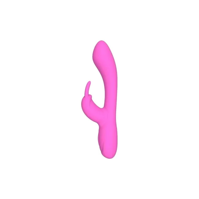 Mauve Unibody Silicone Liquid Usb Vibrator Pink