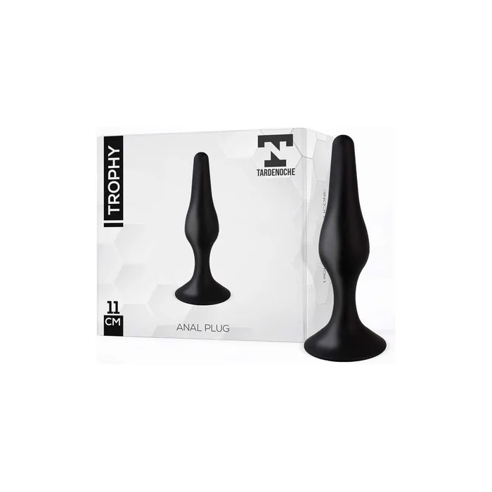 Tardenoche Trophy Anal Plug 11cm Silicone Black