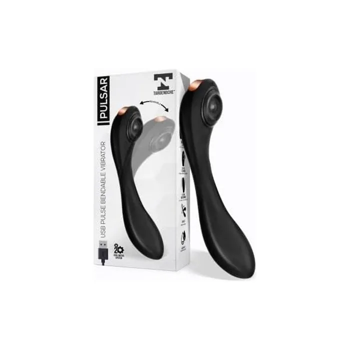 Pulsar Vibrator with Articulated Silicone Skeleton USB