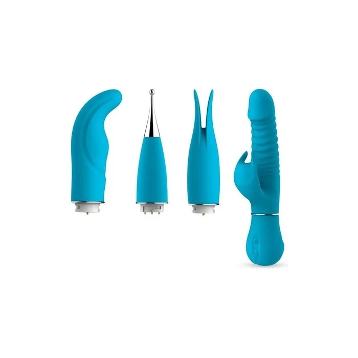 Eivian Interchangeable Vibration And Thrusting Set 4 Pieces